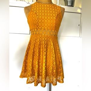 Women’s Golden Yellow Dress